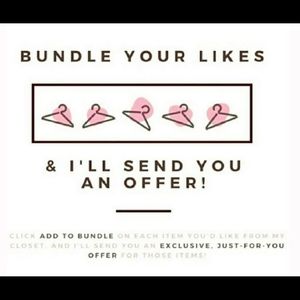 Bundle things and I'll give you a big discount 😊